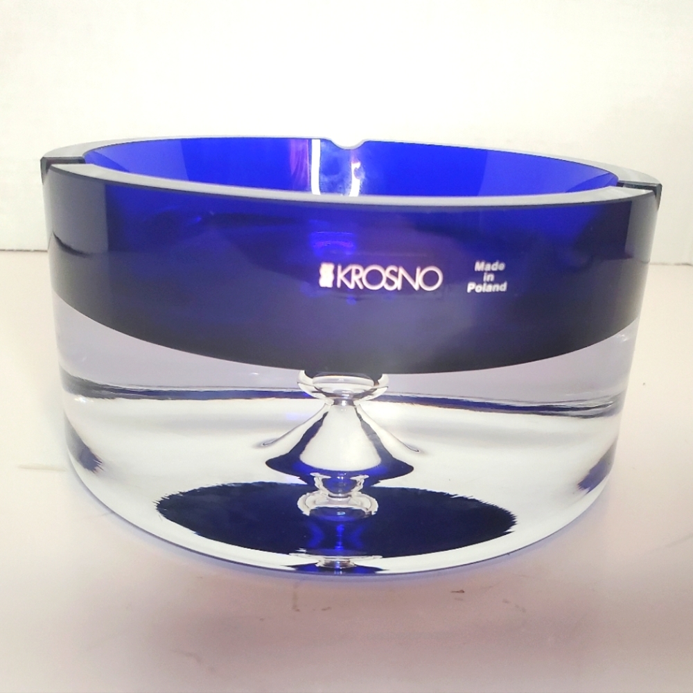 Krosno Glass Ashtray
